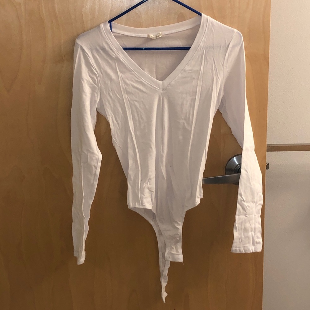 Fashion nova body suit white